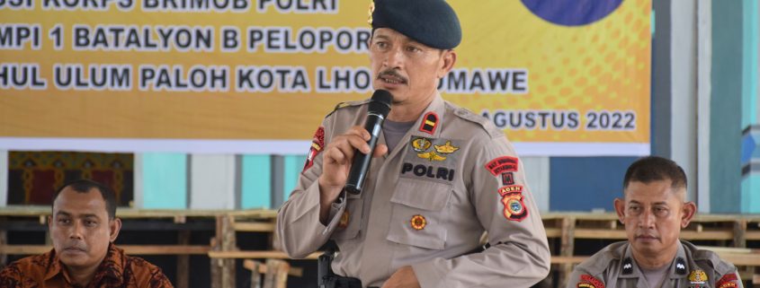 Personil Kompi 1 Batalyon B Pelopor Satuan Brimob Polda Aceh ...